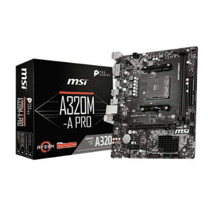 MSI A320M-A PRO 메인보드 MS-7C51
