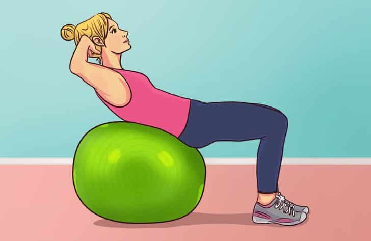 공으로 할 수 있는 16가지 운동방법5