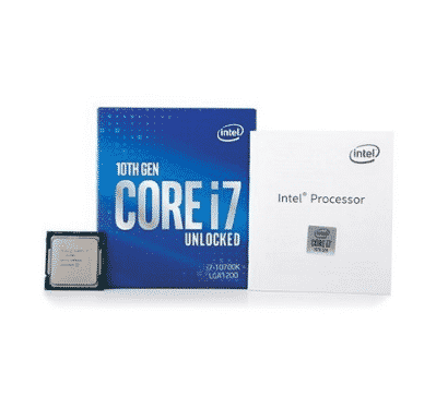 인텔 코어 코멧레이크 S CPU 10세대 i7 10700K