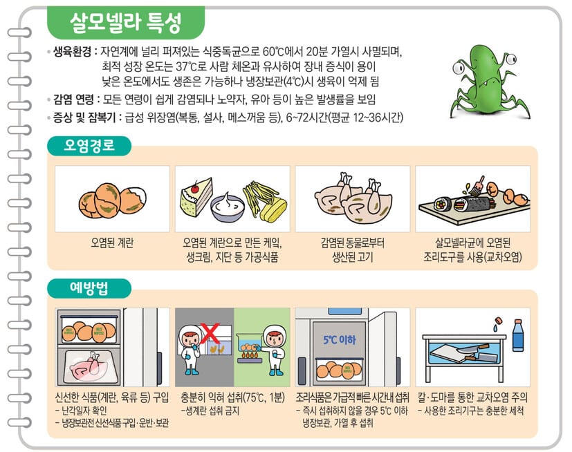 김밥집 집단 식중독 감염사태