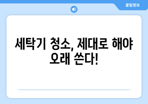 세탁기로 피하는 실수: 비용이 많이 들지 않게 하기